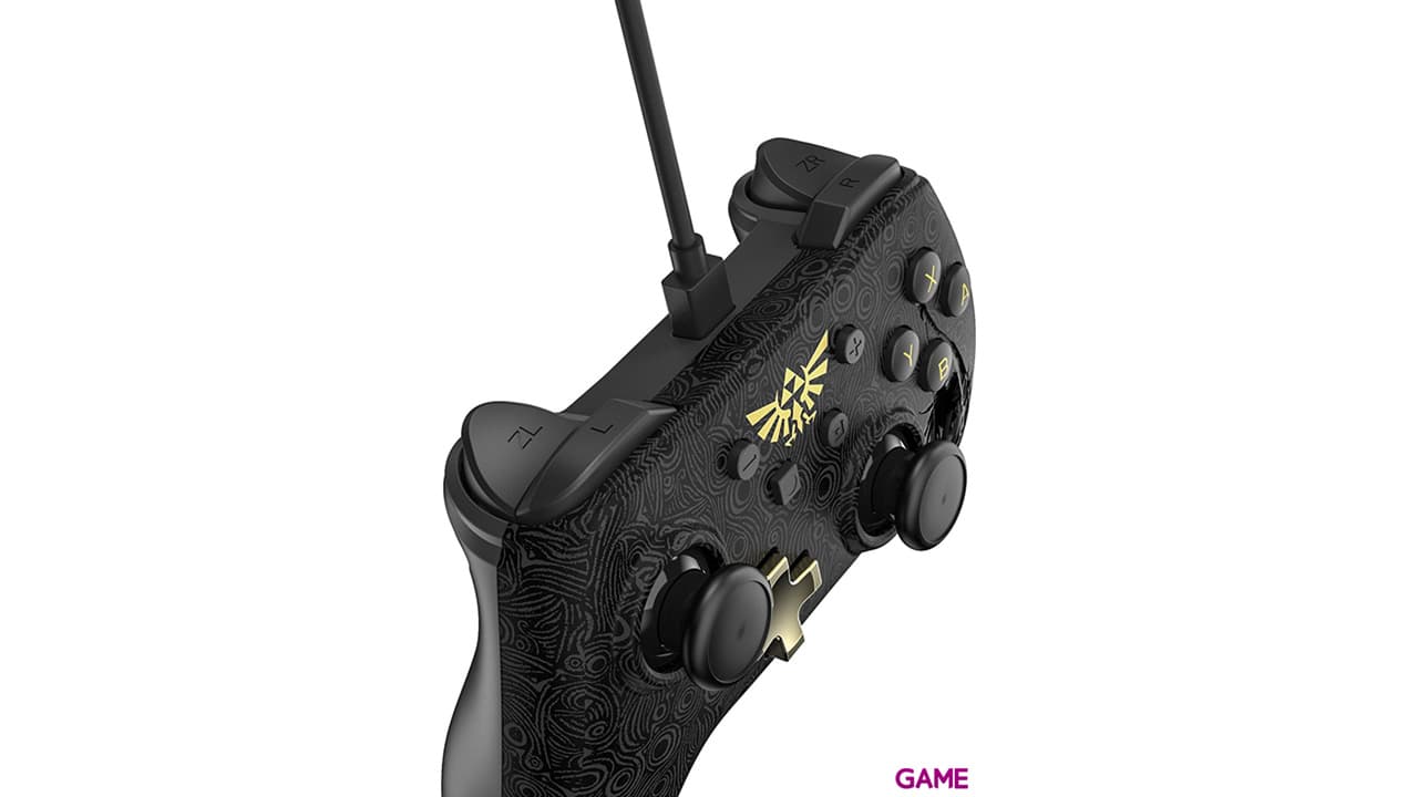 Controller con Cable PowerA Zelda -Licencia oficial-