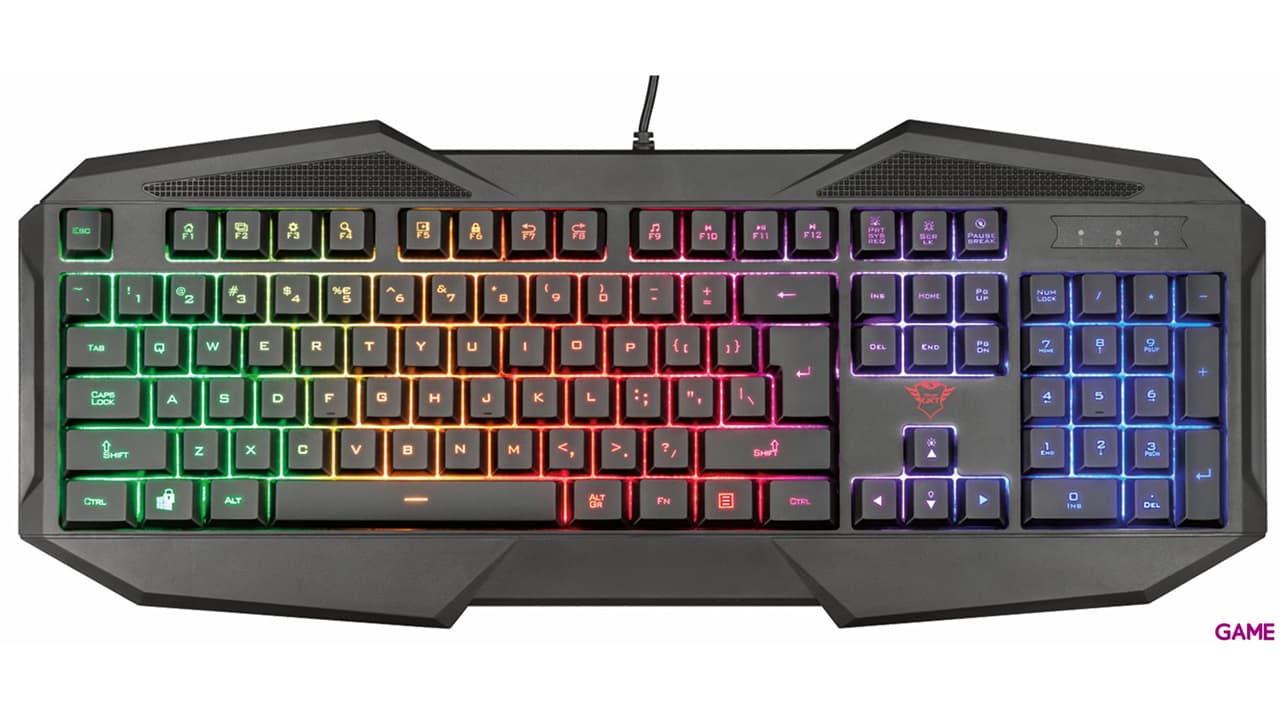 Trust GXT 830RW Avonn LED Multicolor Spanish Layout - Teclado Gaming