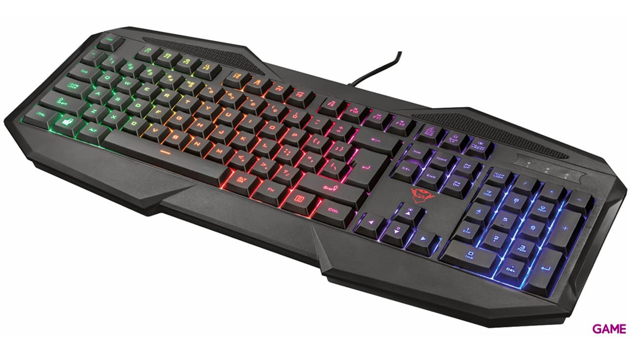 Trust GXT 830RW Avonn LED Multicolor Spanish Layout - Teclado Gaming