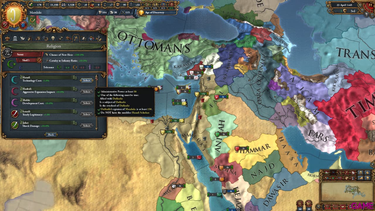 Europa Universalis IV Cradle of Civilization Expansion