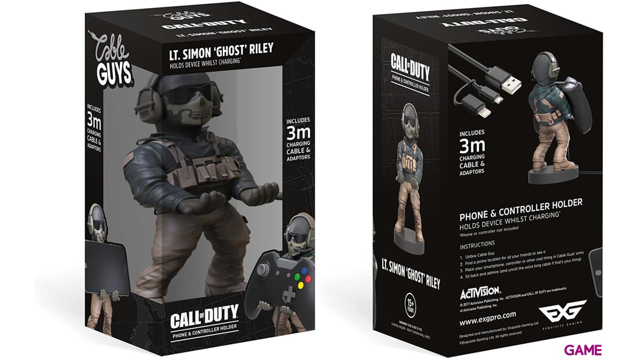 Cable Guy: CoD Simon "Ghost" Riley