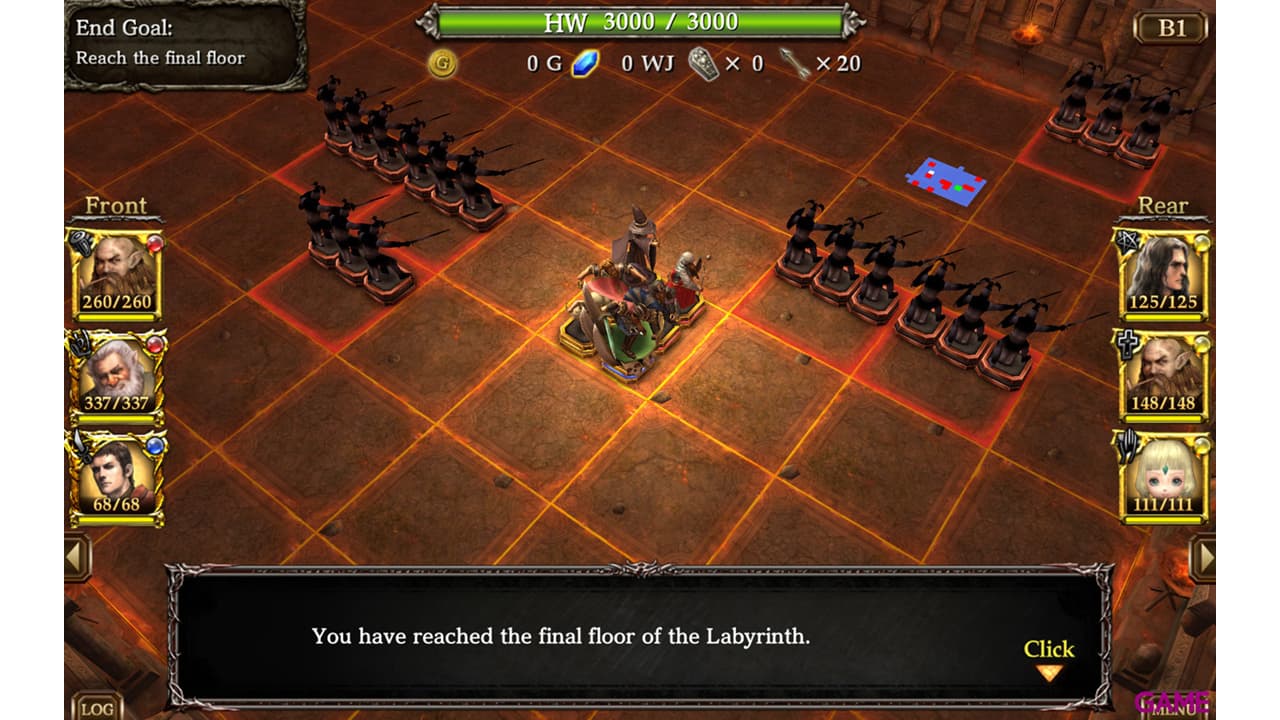 Wizrogue Labyrinth of Wizardry