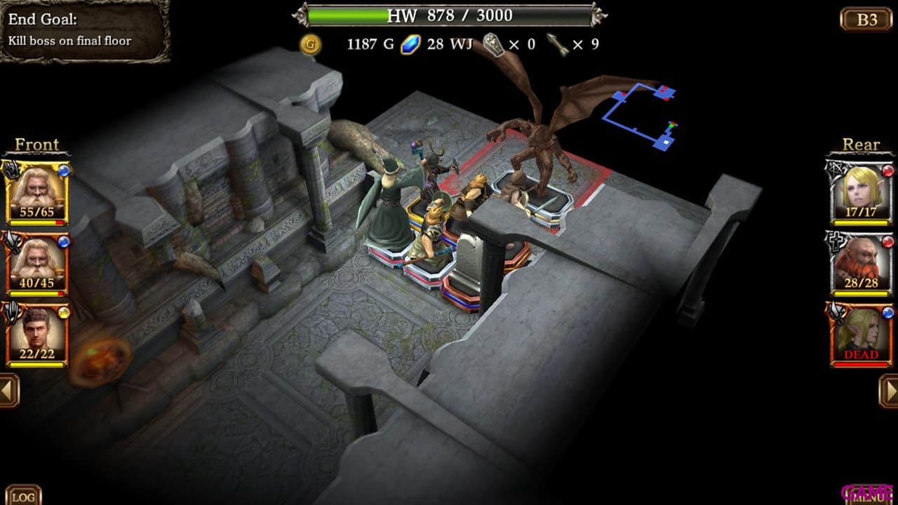 Wizrogue Labyrinth of Wizardry