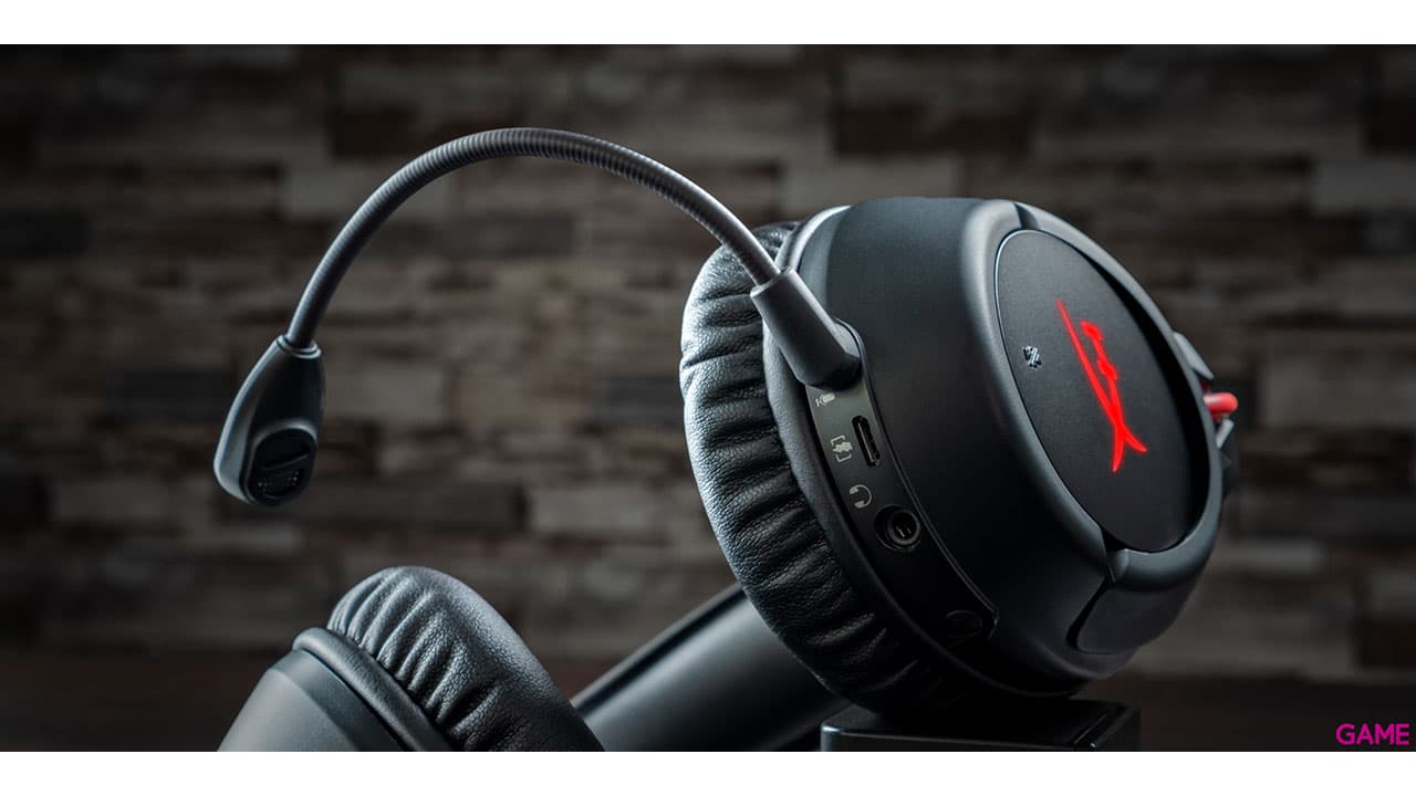 HyperX Cloud Flight Wireless LED Rojo PC - PS4 - PS5 - Auriculares Gaming