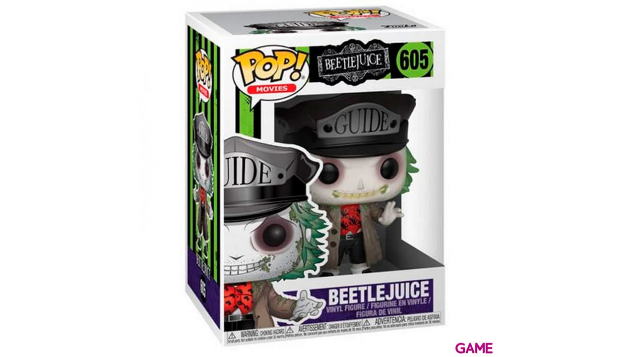 Figura Pop Beetlejuice Con Sombrero