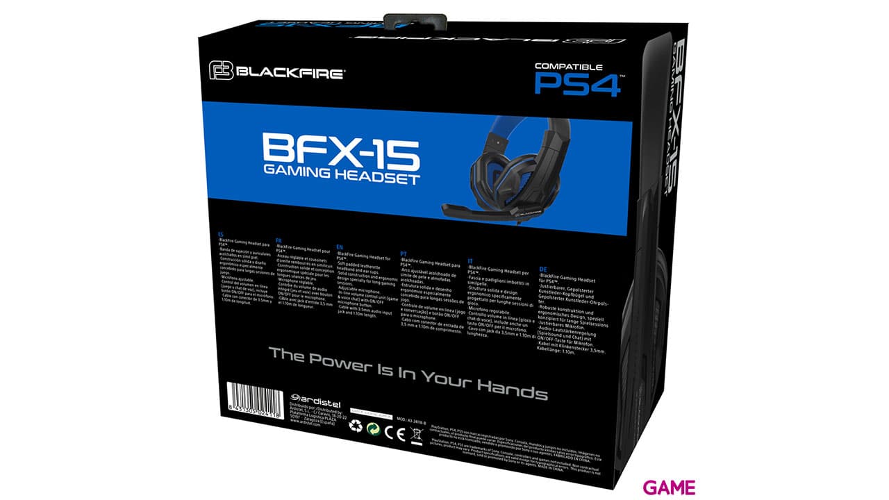 Auriculares Ardistel Blackfire BFX-15