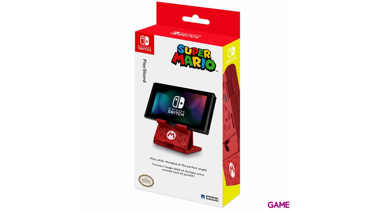 Playstand Hori Mario para Nintendo Switch -Licencia oficial-