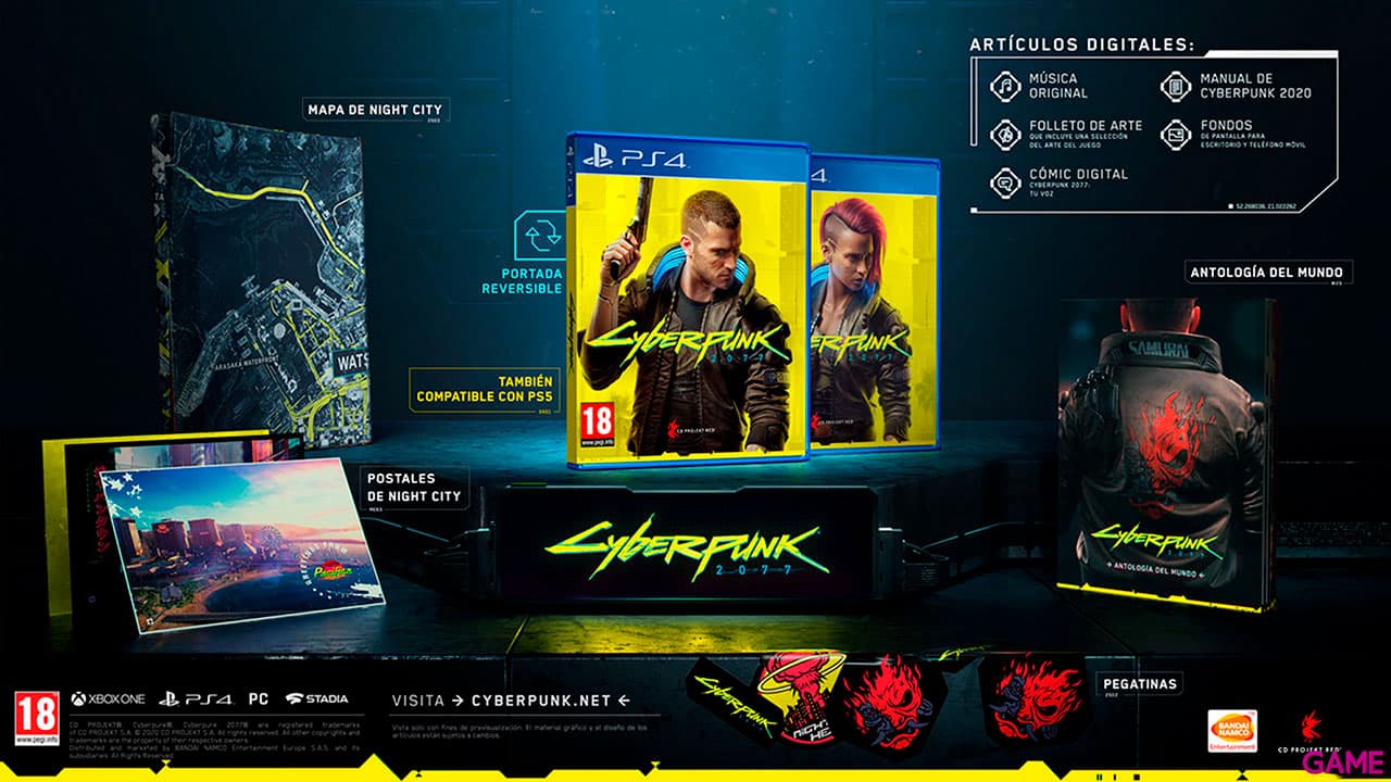 Cyberpunk 2077 Edición Day One