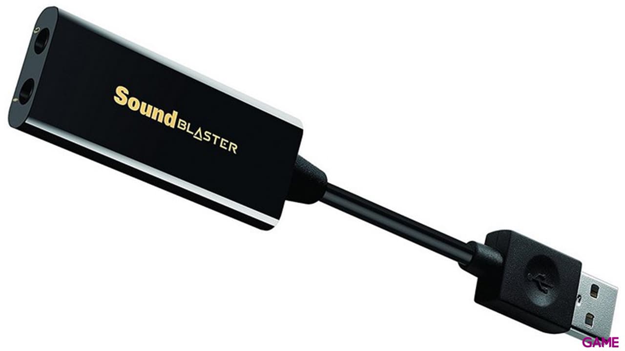 Creative Sound Blaster Play! 3 USB - Tarjeta de sonido externa