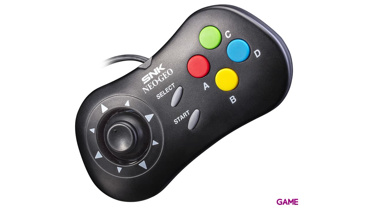 Gamepad Negro para SNK Neo Geo Mini