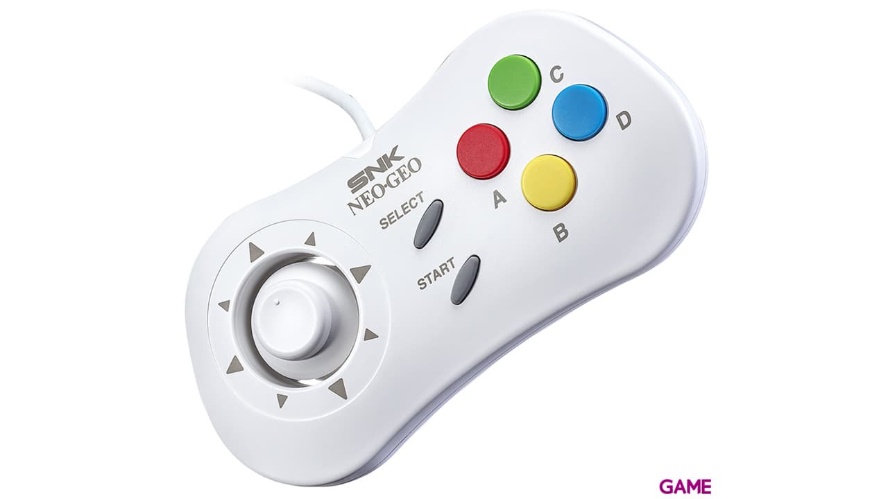Gamepad Blanco para SNK Neo Geo Mini