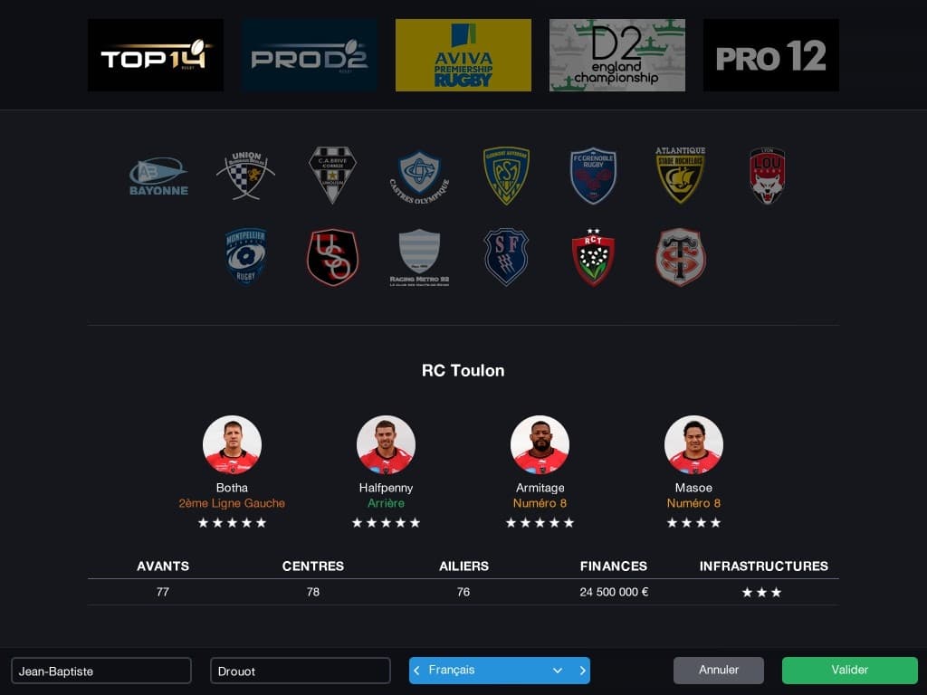 Pro Rugby Manager 2015