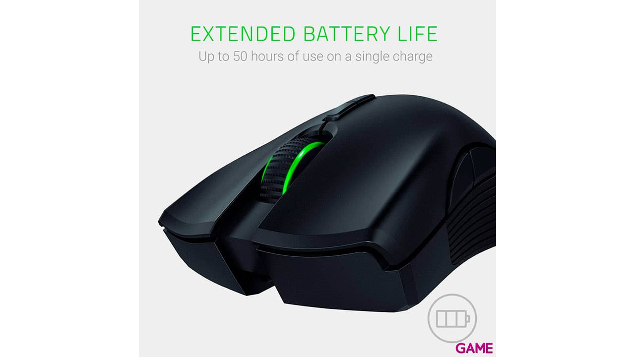 Razer Mamba Wireless Chroma 16.000 DPI RGB - Ratón Gaming
