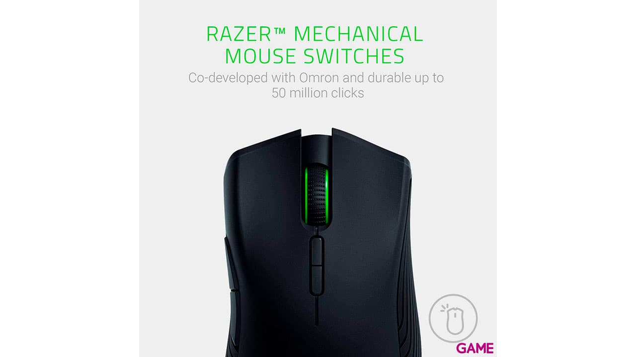 Razer Mamba Wireless Chroma 16.000 DPI RGB - Ratón Gaming