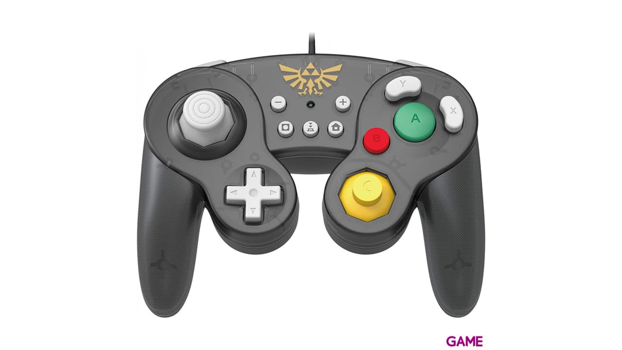 Controller con Cable Hori Zelda Ed. Super Smash Bros -Licencia oficial-