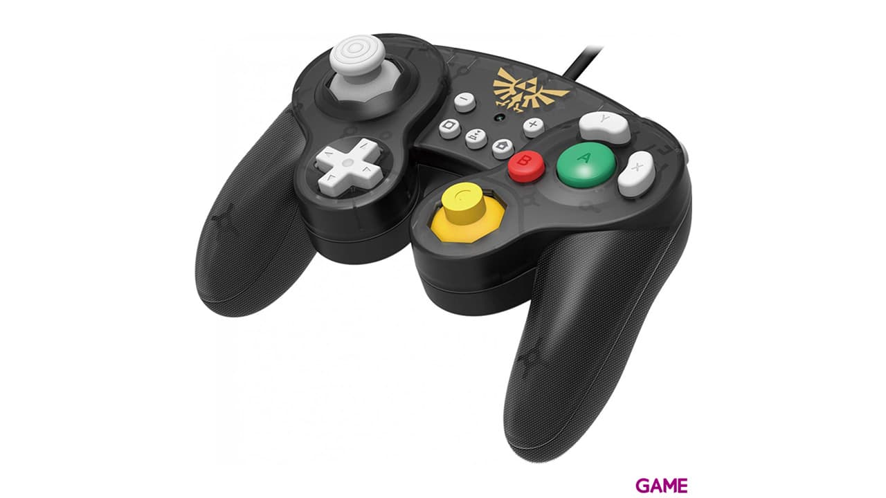 Controller con Cable Hori Zelda Ed. Super Smash Bros -Licencia oficial-