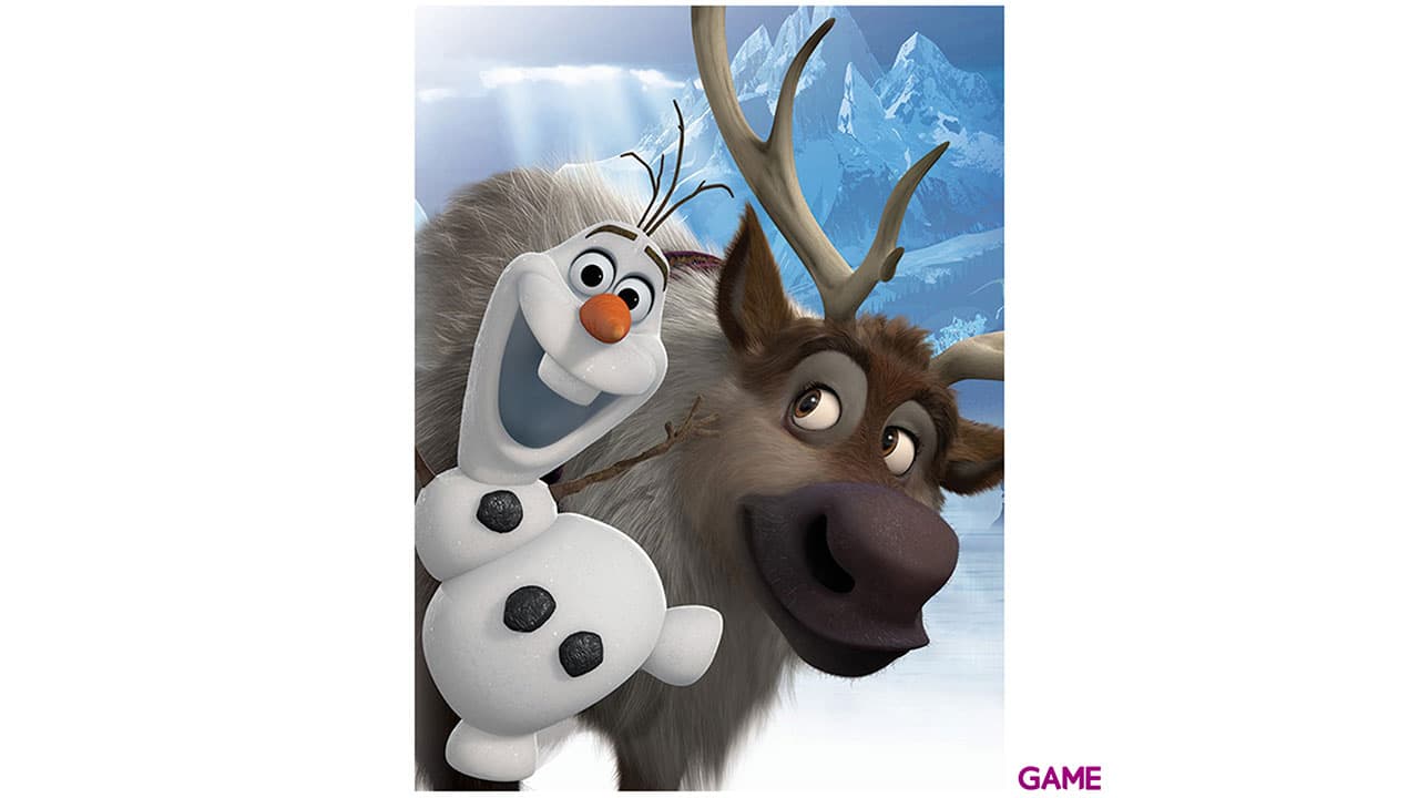 Lienzo Disney: Olaf & Sven