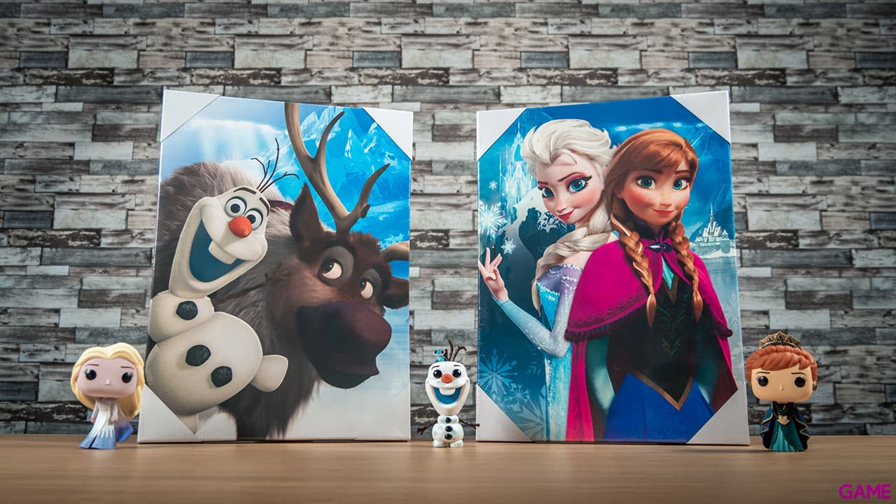 Lienzo Disney: Olaf & Sven