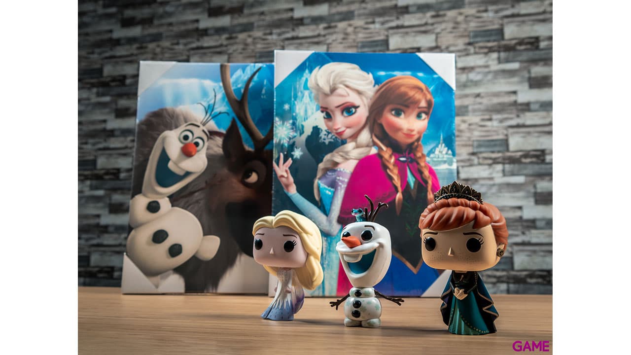 Lienzo Disney: Olaf & Sven