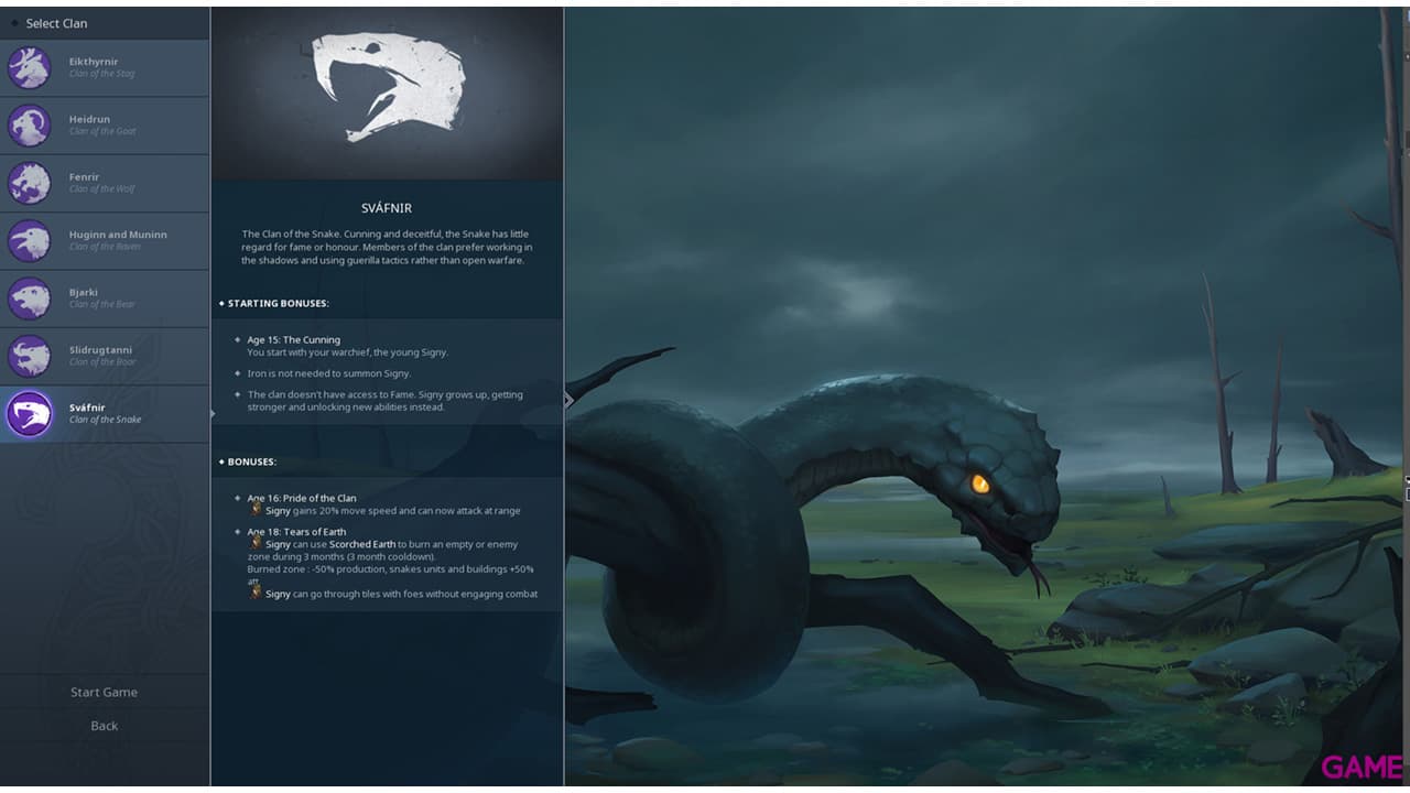 Northgard - Sváfnir, Clan of the Snake