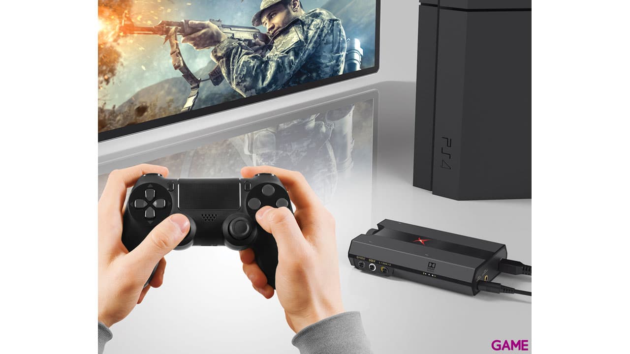 Creative Sound BlasterX G6 USB - Tarjeta de sonido externa