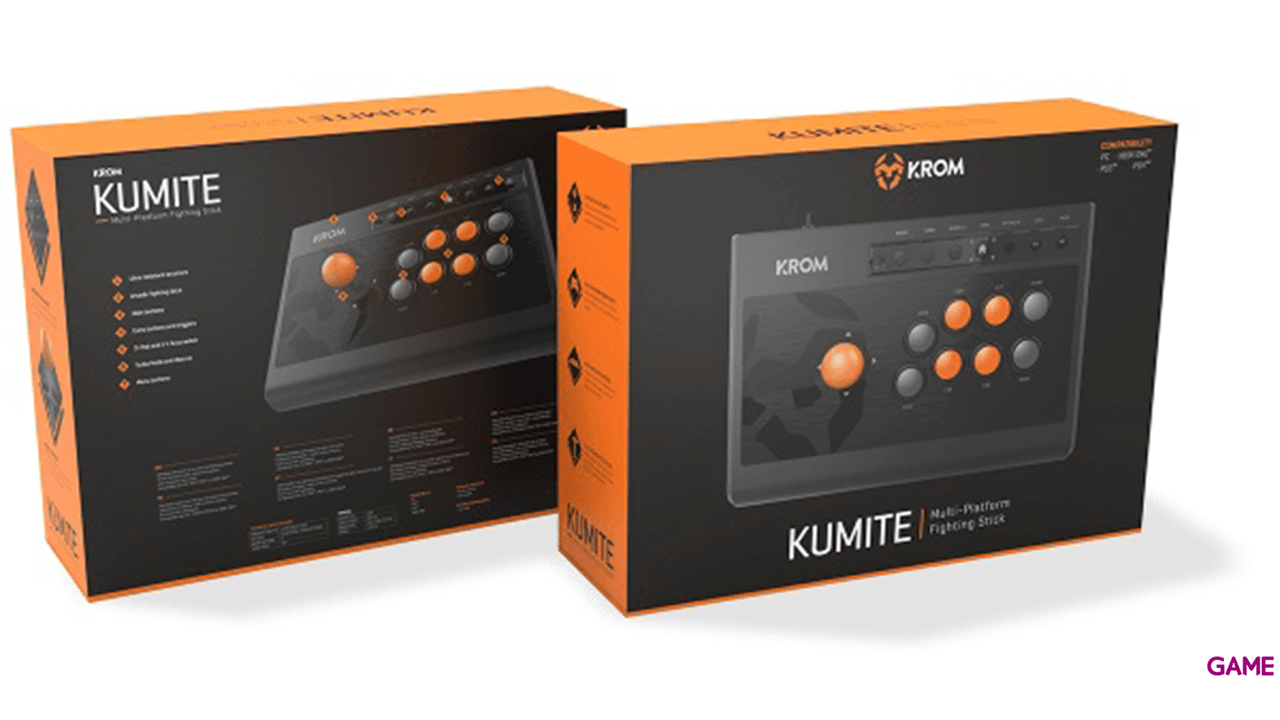 Krom Kumite PC - PS4 - PS3 - Arcade Stick