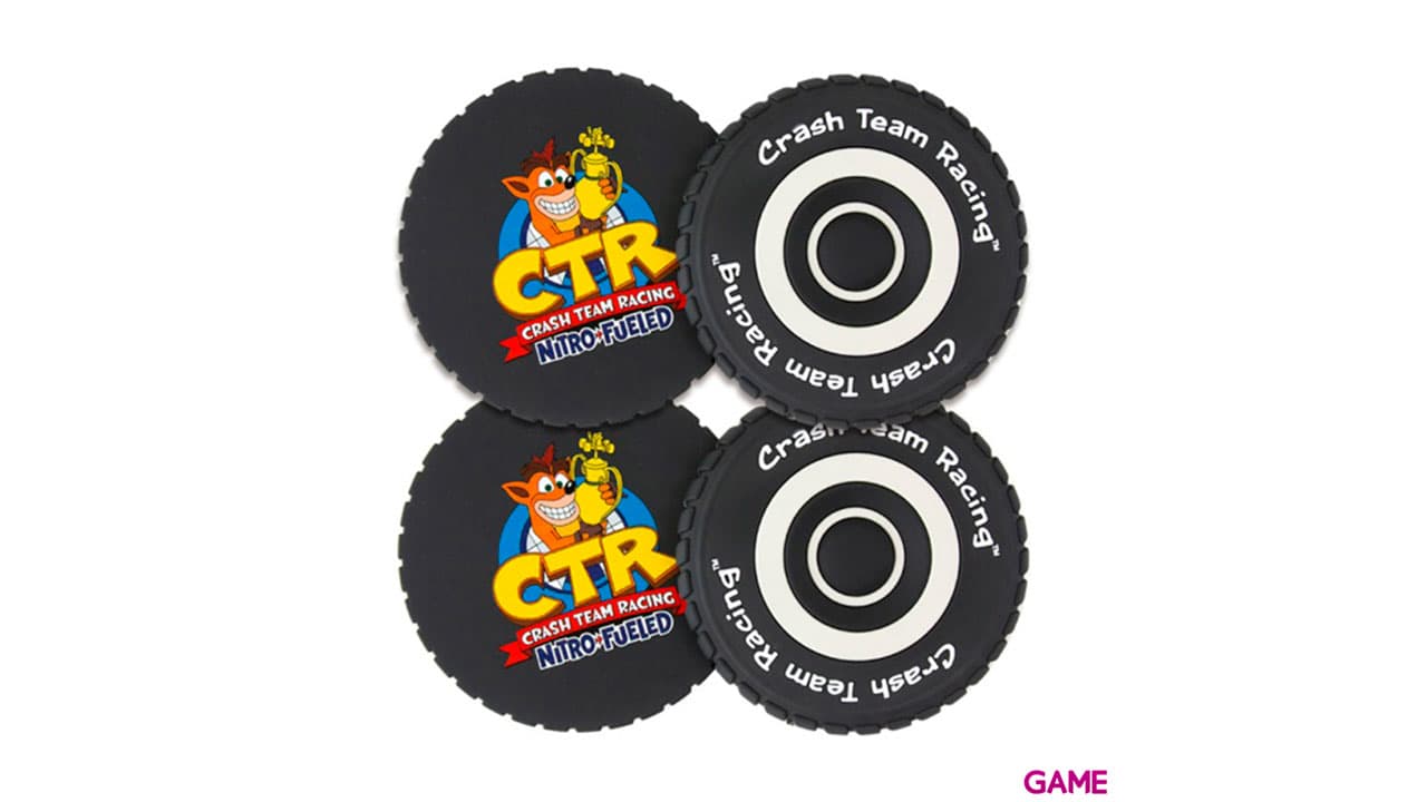 Posavasos Crash Team Racing
