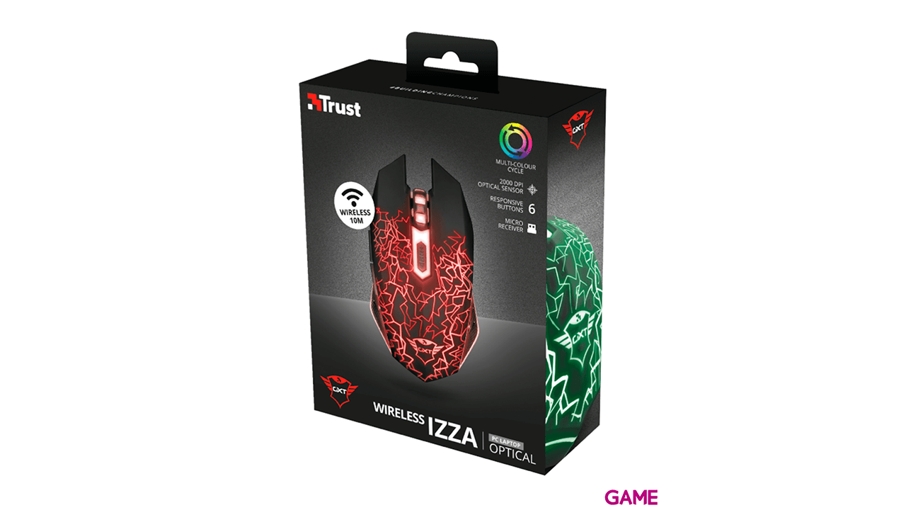 Trust GXT 107 Izza Wireless - Raton Gaming
