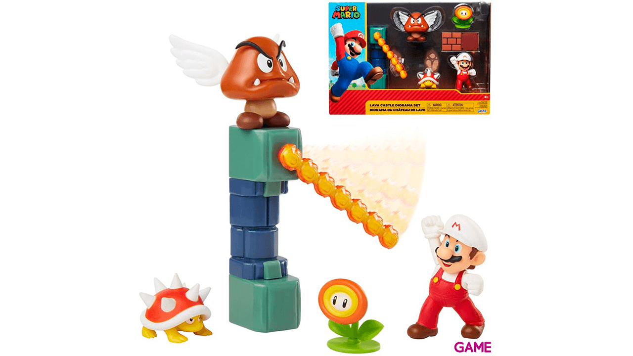 Set Castillo de Lava Super Mario