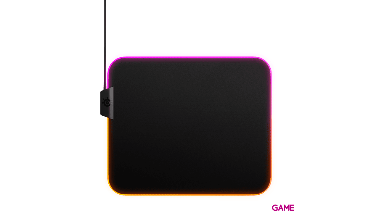 SteelSeries QcK Prism Cloth - M Tela RGB - Alfombrilla Gaming