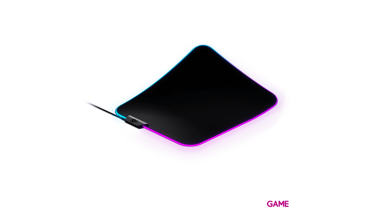 SteelSeries QcK Prism Cloth - M Tela RGB - Alfombrilla Gaming
