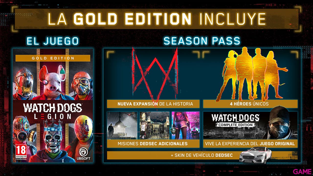 Watch Dogs Legion Gold