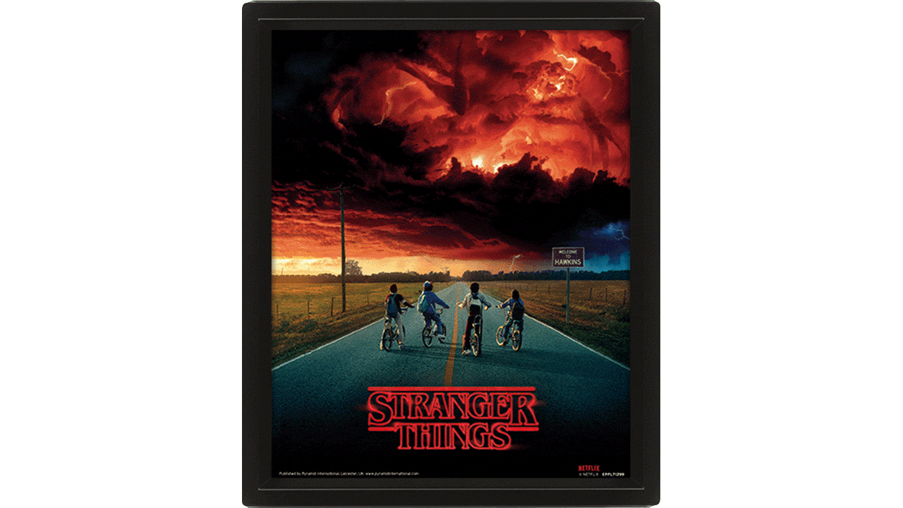 Cuadro 3D Stranger Things Mind Flayer