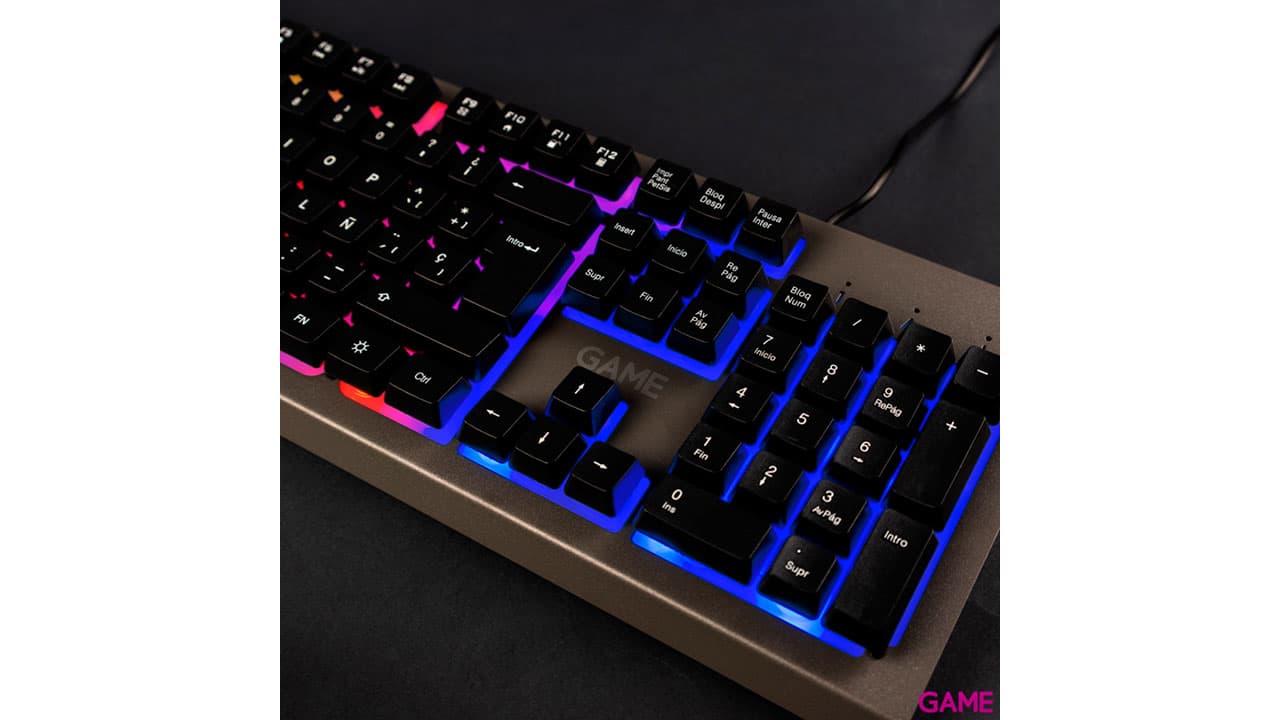 GAME KX300 Semi Mecanico RGB Spanish Layout - Teclado Gaming