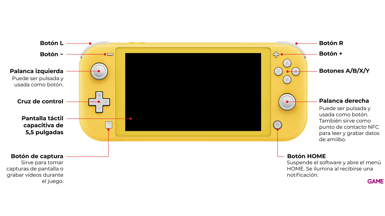 Nintendo Switch Lite Gris