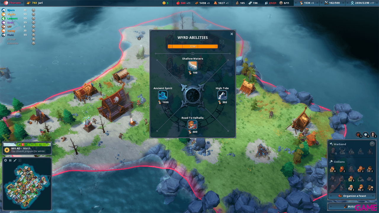 Northgard - Lyngbakr, Clan of the Kraken