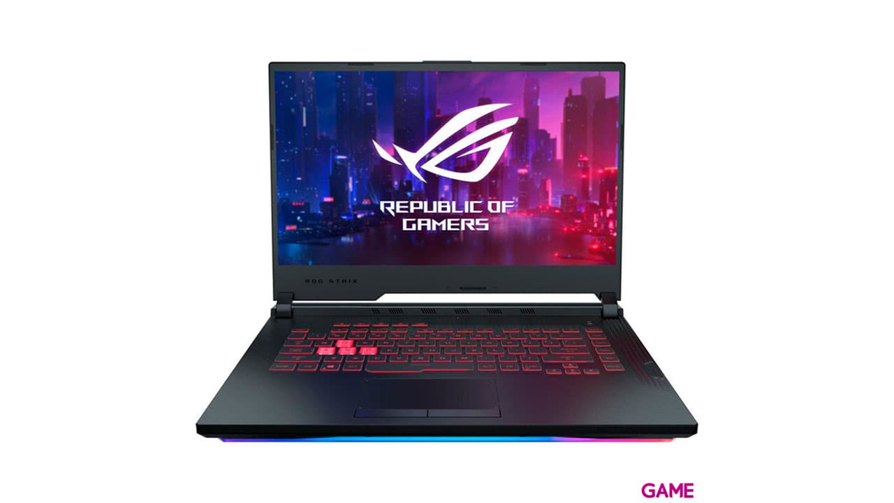 ASUS ROG Strix G531GT-BQ020 - i7-9750H - GTX 1650 4GB - 8GB - 256GB SSD - 15,6´´ FHD - FreeDOS - Ordenador Portátil Gaming