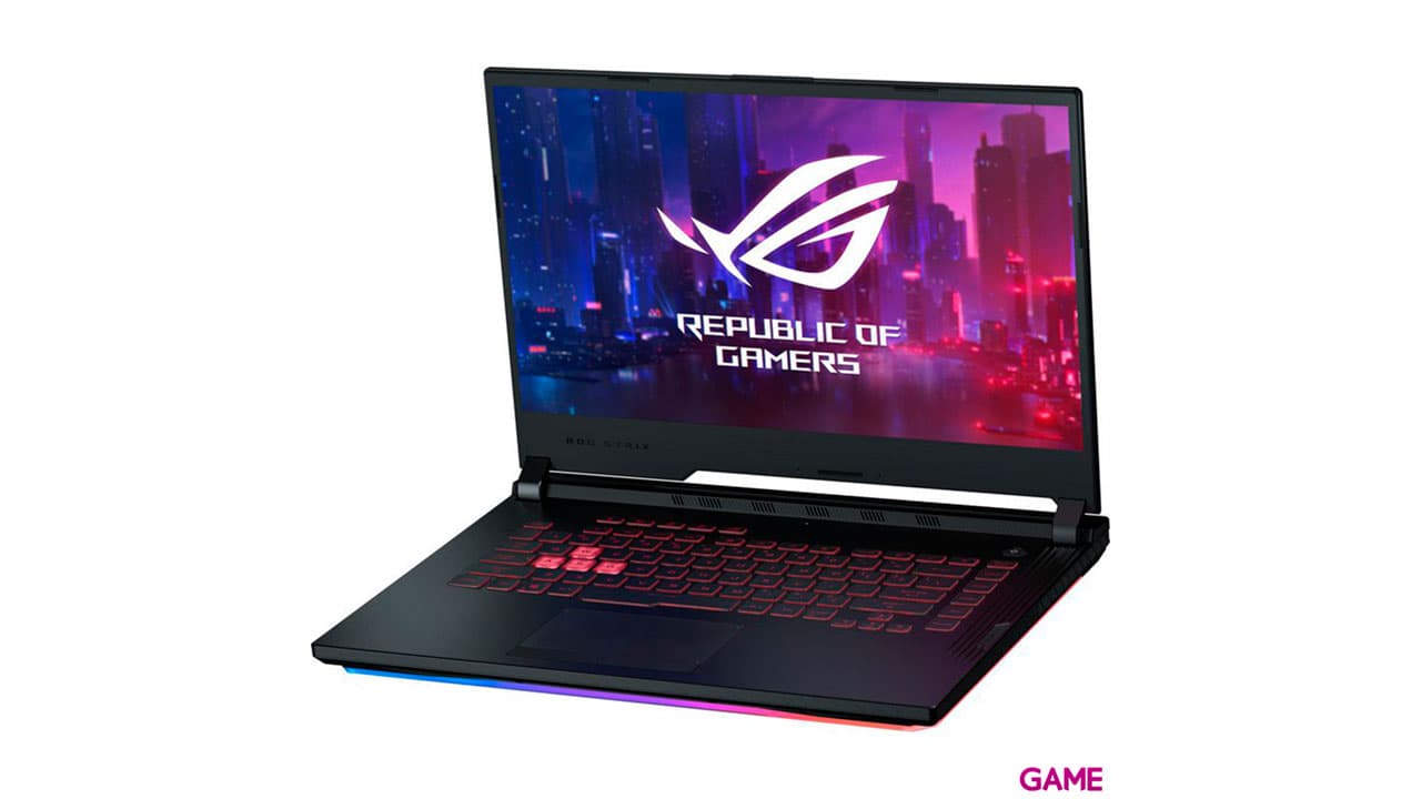 ASUS ROG Strix G531GT-BQ020 - i7-9750H - GTX 1650 4GB - 8GB - 256GB SSD - 15,6´´ FHD - FreeDOS - Ordenador Portátil Gaming