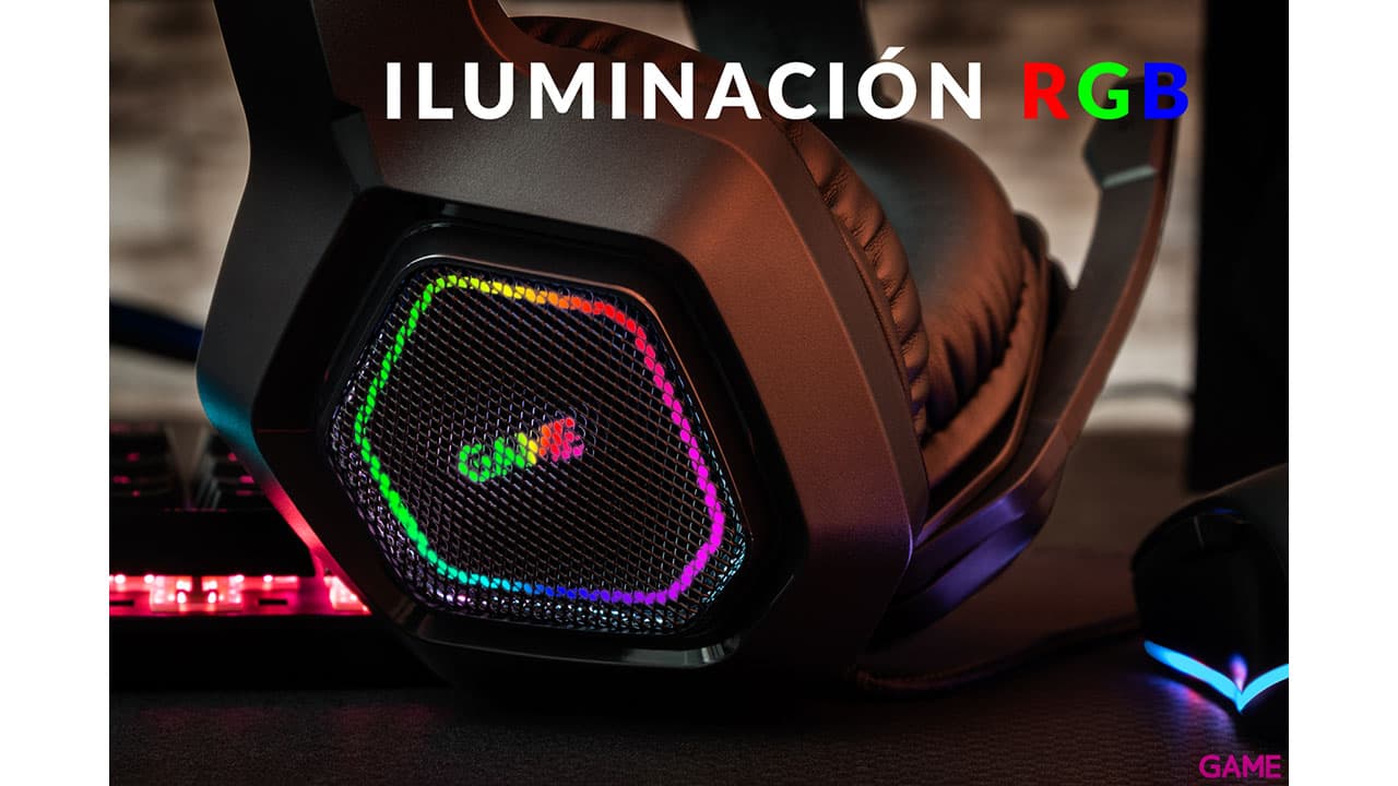 GAME HX420 Pro RGB PC - PS5 - PS4 - XBOX - Switch - Auriculares Gaming