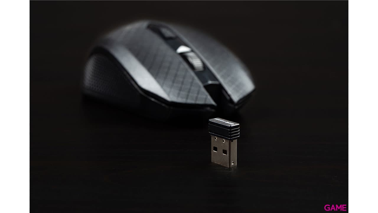 GAME MX122W Inalambrico Negro - Raton Gaming