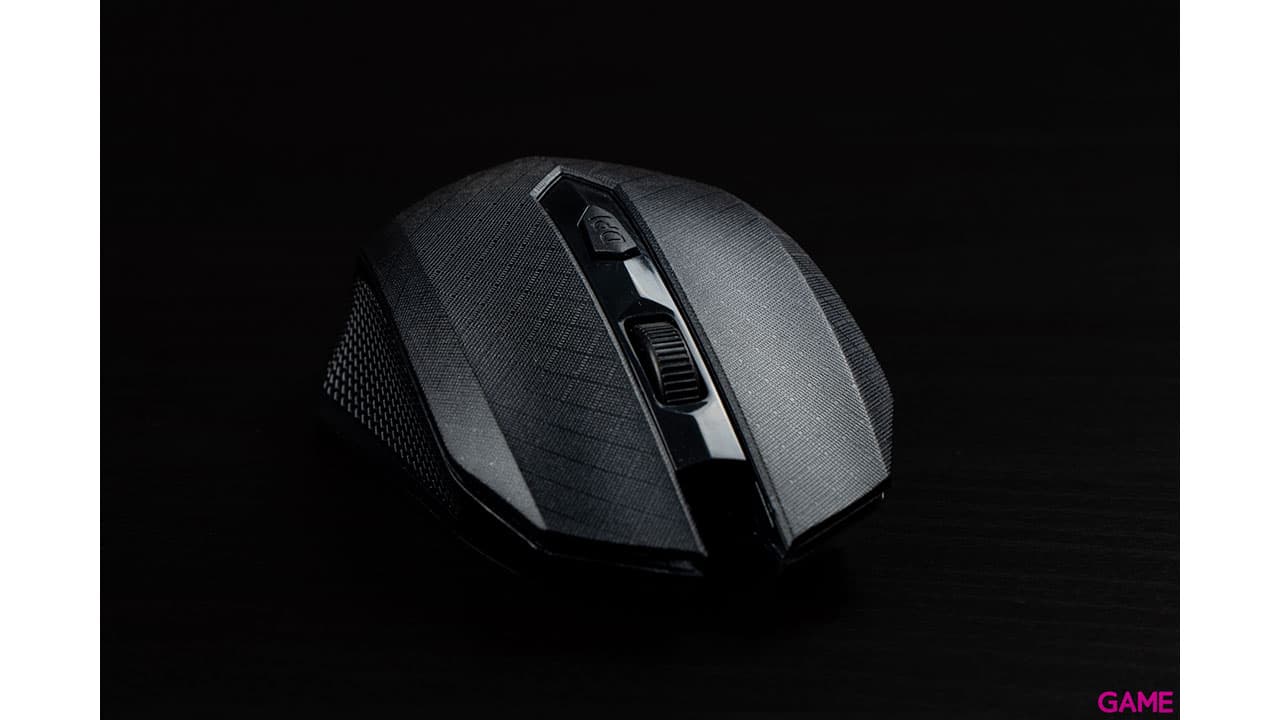 GAME MX122W Inalambrico Negro - Raton Gaming