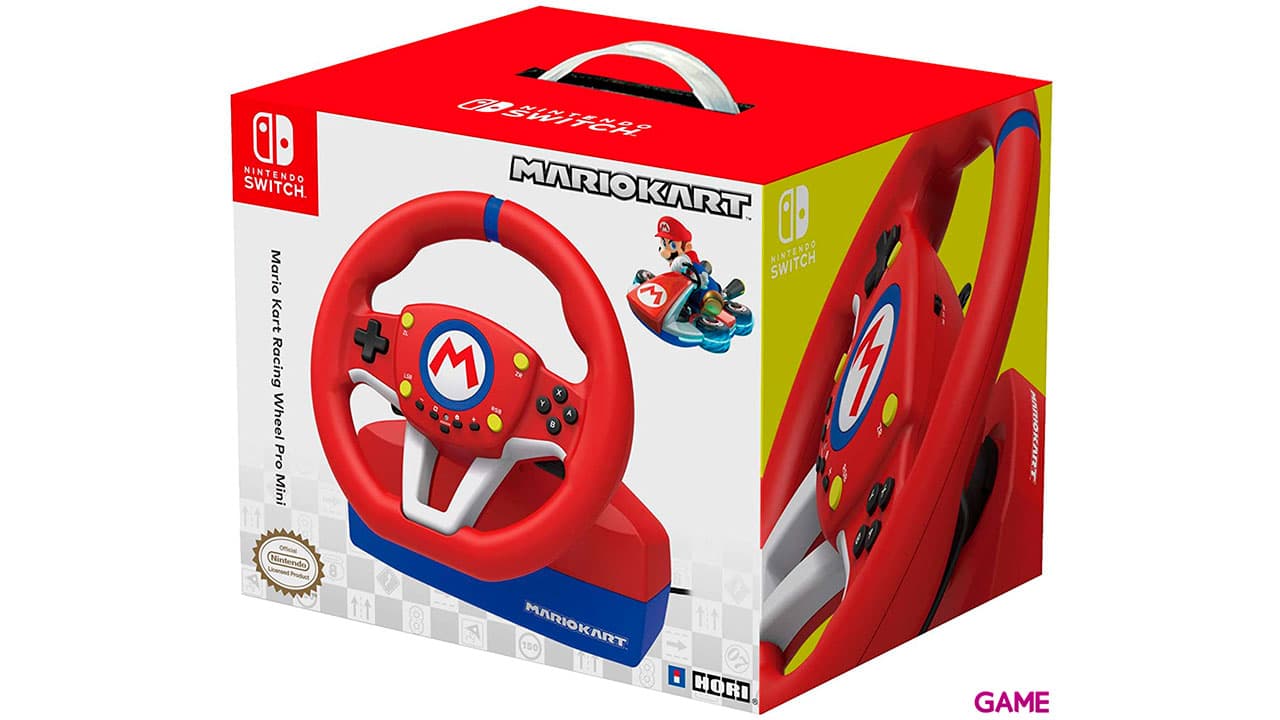 Volante Hori Mario Kart Pro -Licencia oficial-