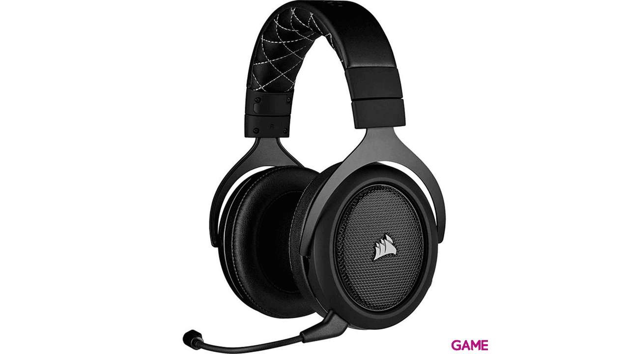 Corsair HS70 Pro Wireless Carbon PC-PS4-PS5 - Auriculares Gaming Inalámbricos