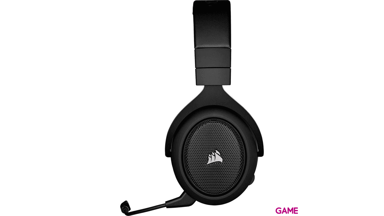 Corsair HS70 Pro Wireless Carbon PC-PS4-PS5 - Auriculares Gaming Inalámbricos