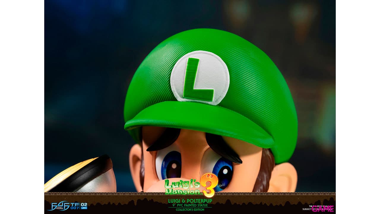 Figura Luigi´s Mansion 3 Luigi & Polterpup Collector´s Edition de 23 cm