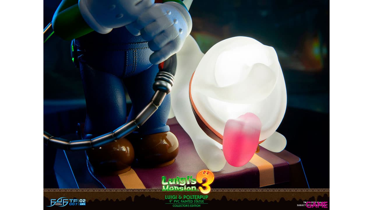 Figura Luigi´s Mansion 3 Luigi & Polterpup Collector´s Edition de 23 cm