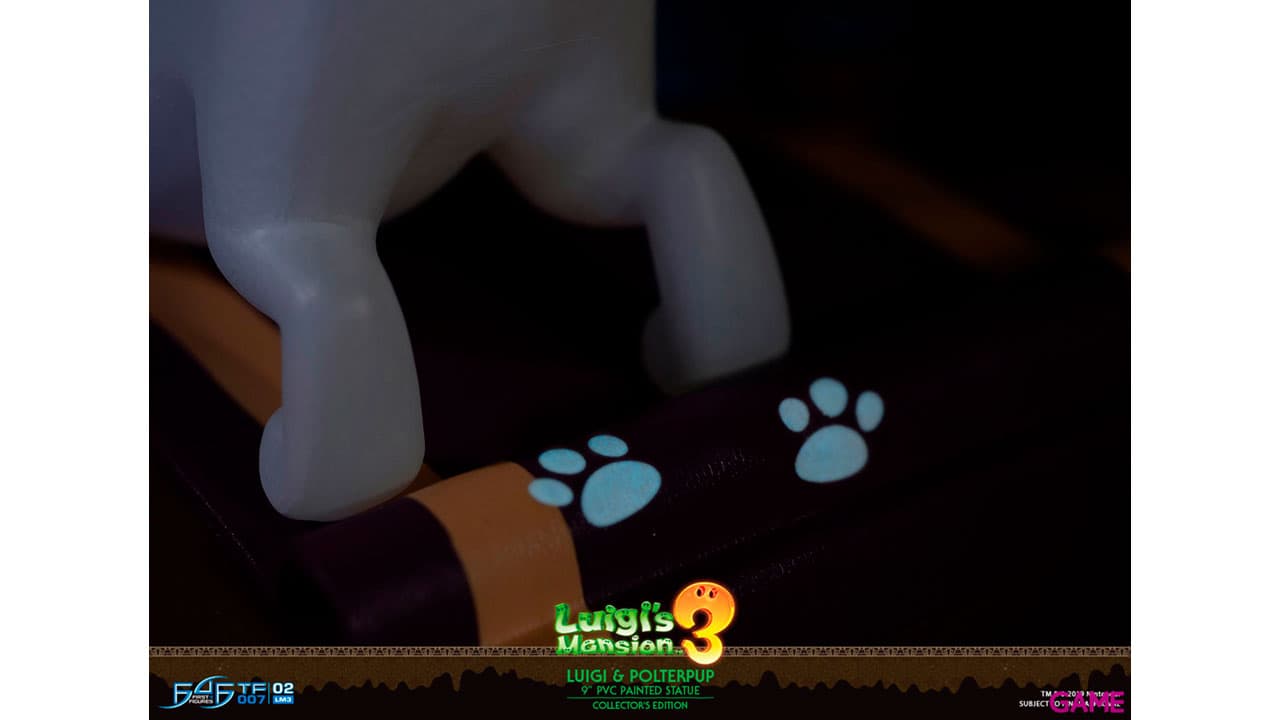 Figura Luigi´s Mansion 3 Luigi & Polterpup Collector´s Edition de 23 cm