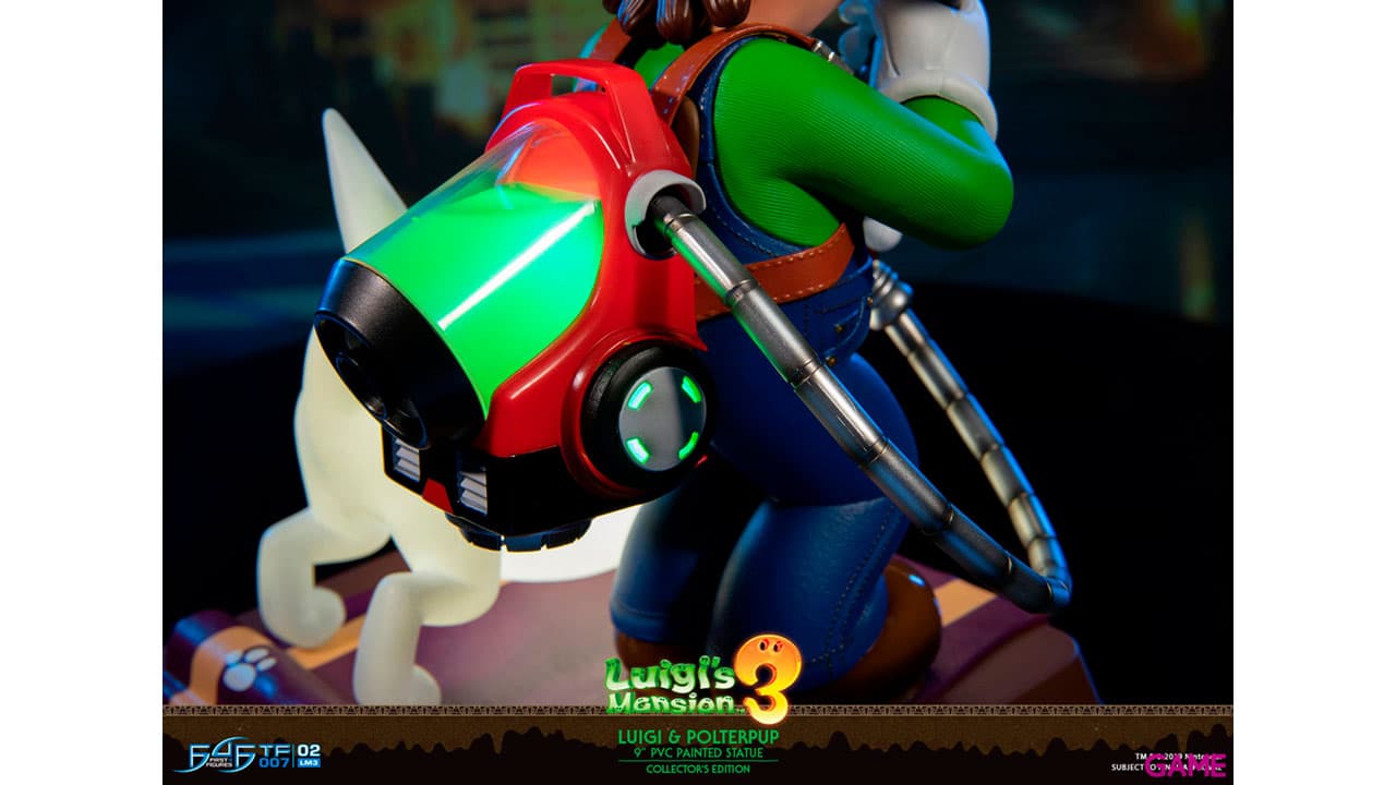 Figura Luigi´s Mansion 3 Luigi & Polterpup Collector´s Edition de 23 cm