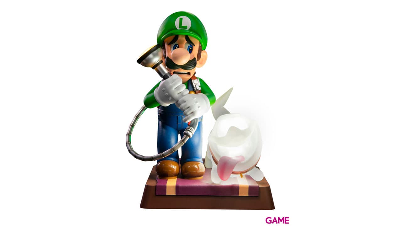 Figura Luigi´s Mansion 3 Luigi & Polterpup Collector´s Edition de 23 cm