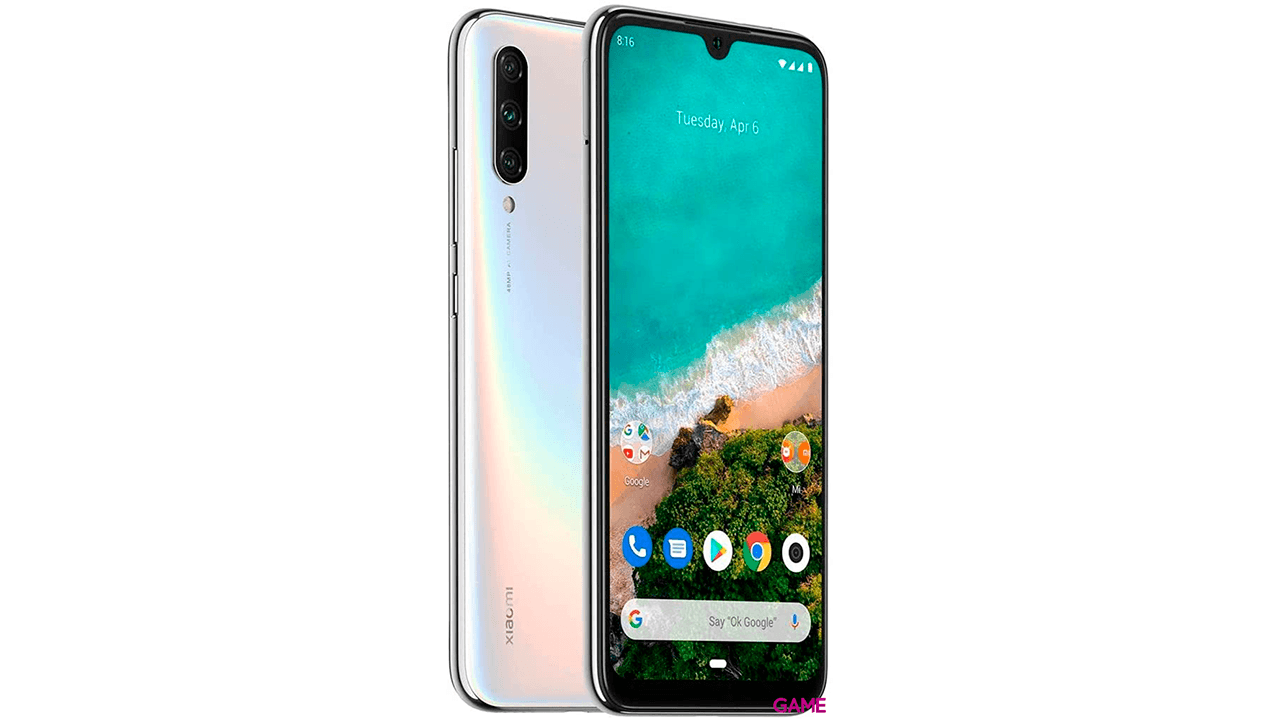 Xiaomi MI A3 6,09" 4Gb+128Gb 48+8+2Mpx Blanco